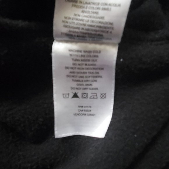 FILA Women's Black Color Block Quarter Zip Fleece Pullover Sweatshirt Sz Medium - Picture 12 of 15
